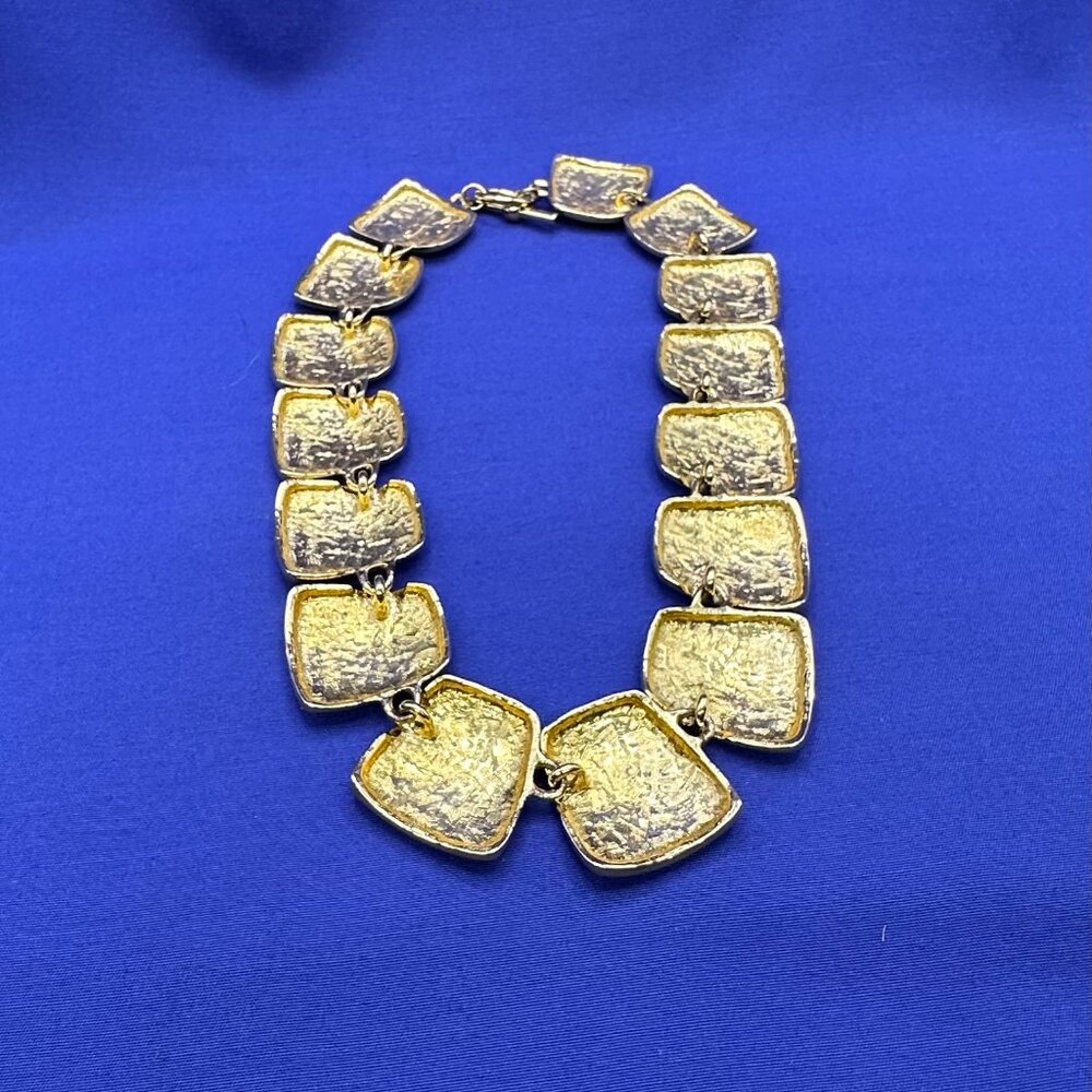 Anne Klein Gold-Tone Chunky Choker Necklace - Picture 2 of 8